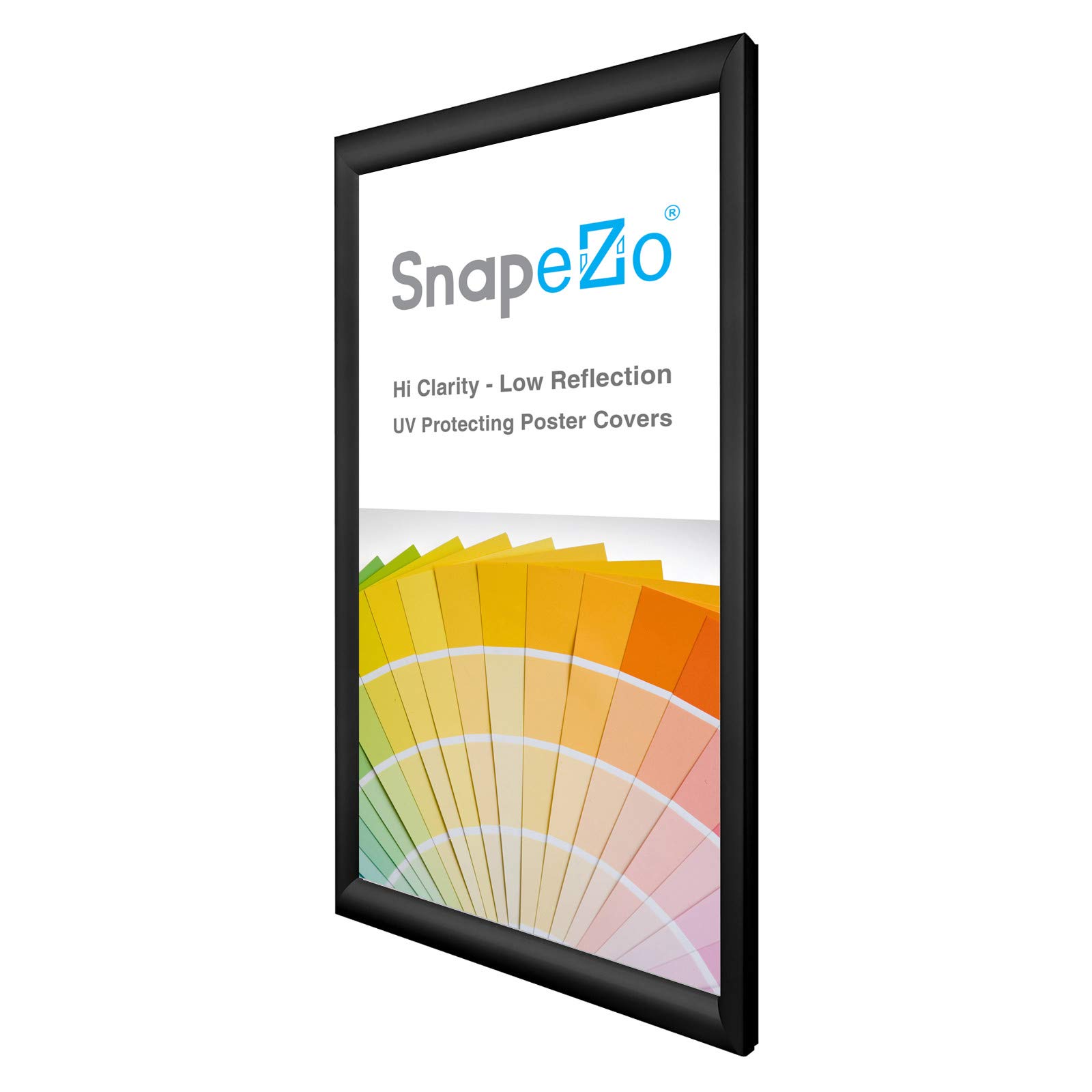 Amazon.co.jp: SnapeZo ポスターフレーム 12x24インチ、ブラック